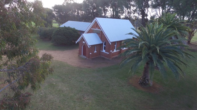 150 Bethel aerial church photo