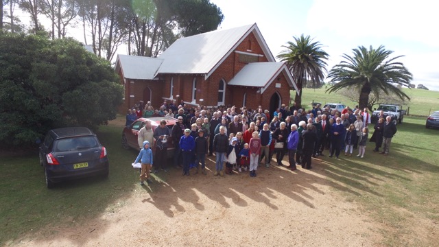150 Bethel aerial with congregation